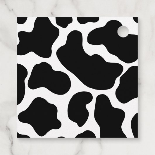 ファーム納屋周囲の庭動物誕生日サンキューキッズ フェイバータグ (裏面)