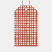 ファーム納屋周囲の庭動物誕生日メッセージカード ギフトタグ (裏面)