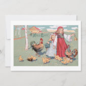 ファーム素朴ヴィンテージハッピーイースター シーズンカード (正面)