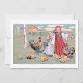 ファーム素朴ヴィンテージハッピーイースター シーズンカード