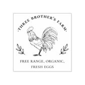 ファーム素朴ヴィンテージ卵カートン ラバースタンプ (インプリント)