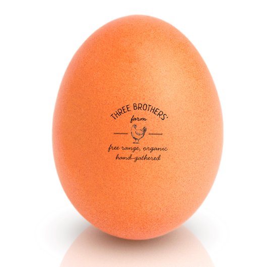 ファーム素朴ヴィンテージ卵 ラバースタンプ