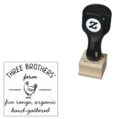 ファーム素朴ヴィンテージ卵 ラバースタンプ (押印)