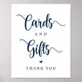 ファーム素朴、ネイビーブルー、ウェディングカード、ギフト ポスター