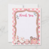 ファーム誕生日サンキューカード サンキューカード (正面)