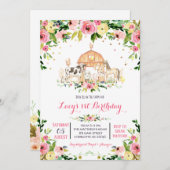 ファーム誕生日招待状，ファーム誕生日の招待 招待状 (正面/裏面)