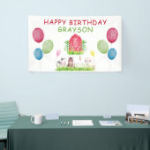 ファーム誕生日 パーソナライズされた 横断幕 (トレードショー)