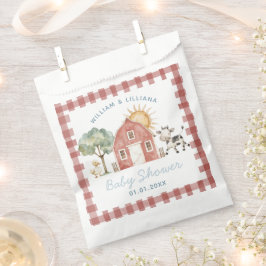 ファーム赤ちゃんシャワーありがとう フェイバーバッグ