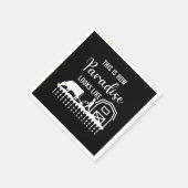 ファーム農家農業カウフィールドホビートラクターギフト スタンダードカクテルナプキン (角)