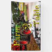 ファーム2テーブルマーケティングバナー 横断幕 (縦)