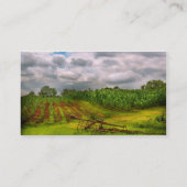 ファーム – オーガニック農業 名刺 (裏面)