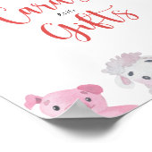 ファーム – カードとギフト赤ちゃんシャワー ポスター (角)