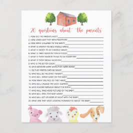 ファーム – ゲーム – 親に関する20の質問