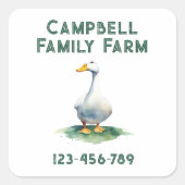 ファーム スクエアシール (正面)