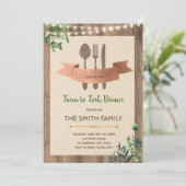ファーム·トゥ·フォーク·ディナー·パーティの招待状 招待状 (スタンド正面)
