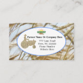 ファーム/トラクター名刺 名刺 (正面)