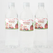 ファーム,バーンドアニマル,納屋周囲の庭,牧場 ペットボトルラベル (ボトル)