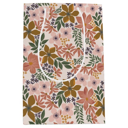 ファーム フラワーズ ミディアムペーパーバッグ (正面)