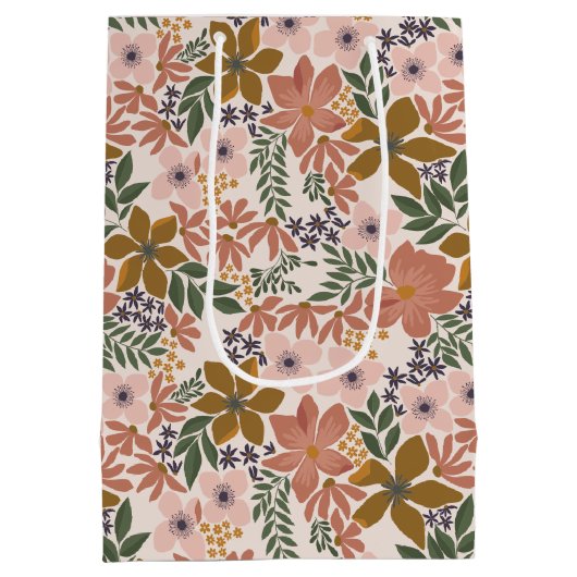 ファーム フラワーズ ミディアムペーパーバッグ (裏面)