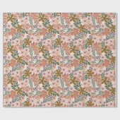 ファーム フラワーズ ラッピングペーパー (フラット)