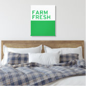 ファーム・フレッシュ キャンバスプリント (インサイチュ (寝室))