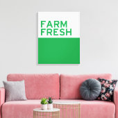 ファーム・フレッシュ キャンバスプリント (インサイチュ (リビング))