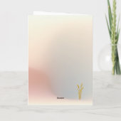 「ファーム・フレッシュ・サンキュー」 招待状 (裏面)