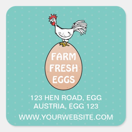 ファーム・フレッシュ スクエアシール (正面)