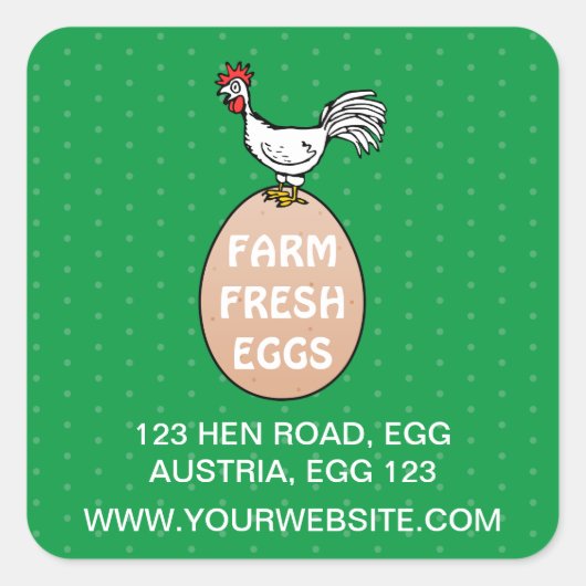 ファーム・フレッシュ スクエアシール (正面)