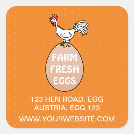 ファーム・フレッシュ スクエアシール (正面)