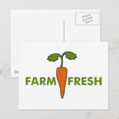 ファーム・フレッシュ ポストカード (正面/裏面)