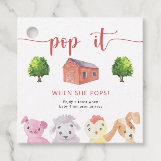 ファーム – ポップ・アートのそれ!彼女がポップ! フェイバータグ (正面)