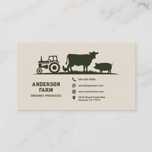 ファーム 名刺 (裏面)