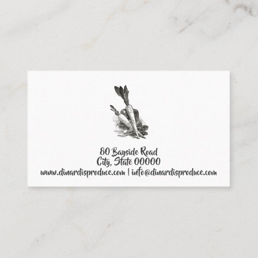 ファーム 名刺 (裏面)