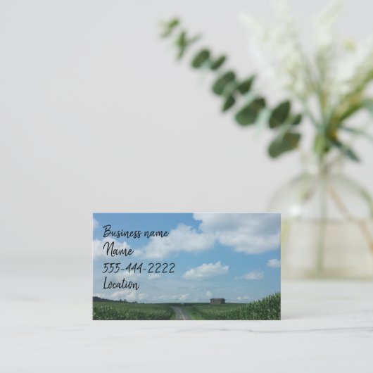 ファーム 名刺 (スタンド正面)