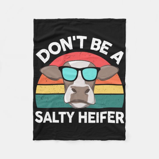 ファーム – 塩辛いハイファーの女性ではない男性の子供がトドル フリースブランケット (正面)