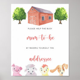 ファーム – 宛先 ポスター