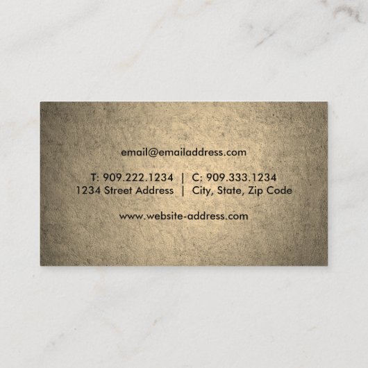 ファーム-牛 名刺 (裏面)