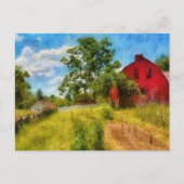 ファーム – 農家の場所 ポストカード (正面)