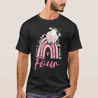 ファームImフォー誕生日ガールコスプレ4th Bday For Tod Tシャツ