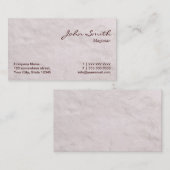 ファーモダンテクスチャマジシャン 名刺 (正面/裏面)