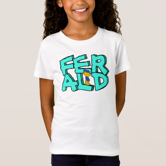 ファーラルドがTシャツの名前に立って Tシャツ (正面)