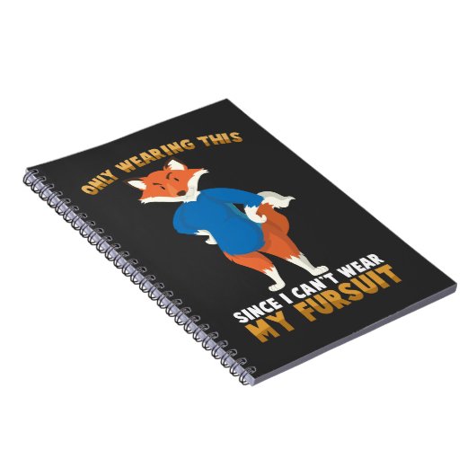 ファーリファンドムファーリフルスーツかわいいキツネコスプレ ノートブック (右側)