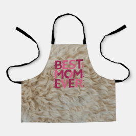 ファーリーピンク最高のクママ エプロン