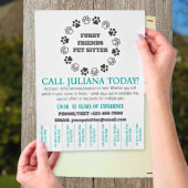 ファーリーフレンズペットシッタースモールビジネスラージ チラシ