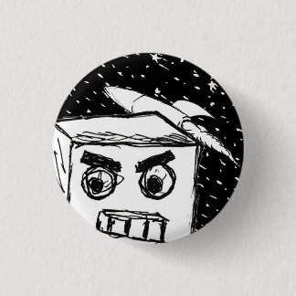 ファーリー・ファースト・カール・ザ・ロボット、ロケットを宇宙 缶バッジ