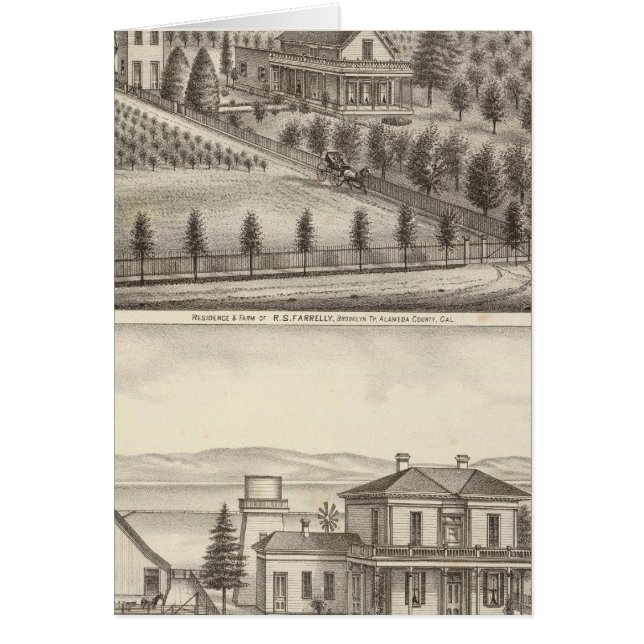 ファーリー、マシューズのレジデンス、農場 (正面)