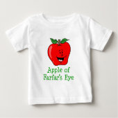 ファールズ・アイズ・アップル ベビーTシャツ (正面)