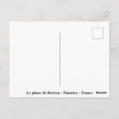 ファールドケレオンフィニセールフランス ポストカード (裏面)