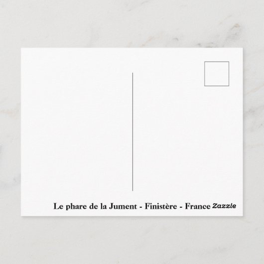 ファールドラジュメントテンプテフィニセールフランス ポストカード (裏面)